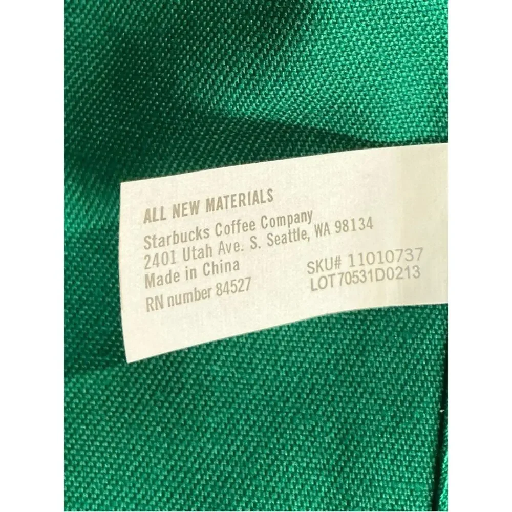 New Starbucks  Green Apron